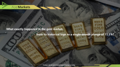 What exactly happened in the gold market, from its historical high to a single-month plunge of 11.5%?
