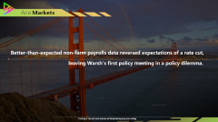Better-than-expected non-farm payrolls data completely reversed expectations of an interest rate cut, leaving Warsh's first policy meeting in a policy dilemma